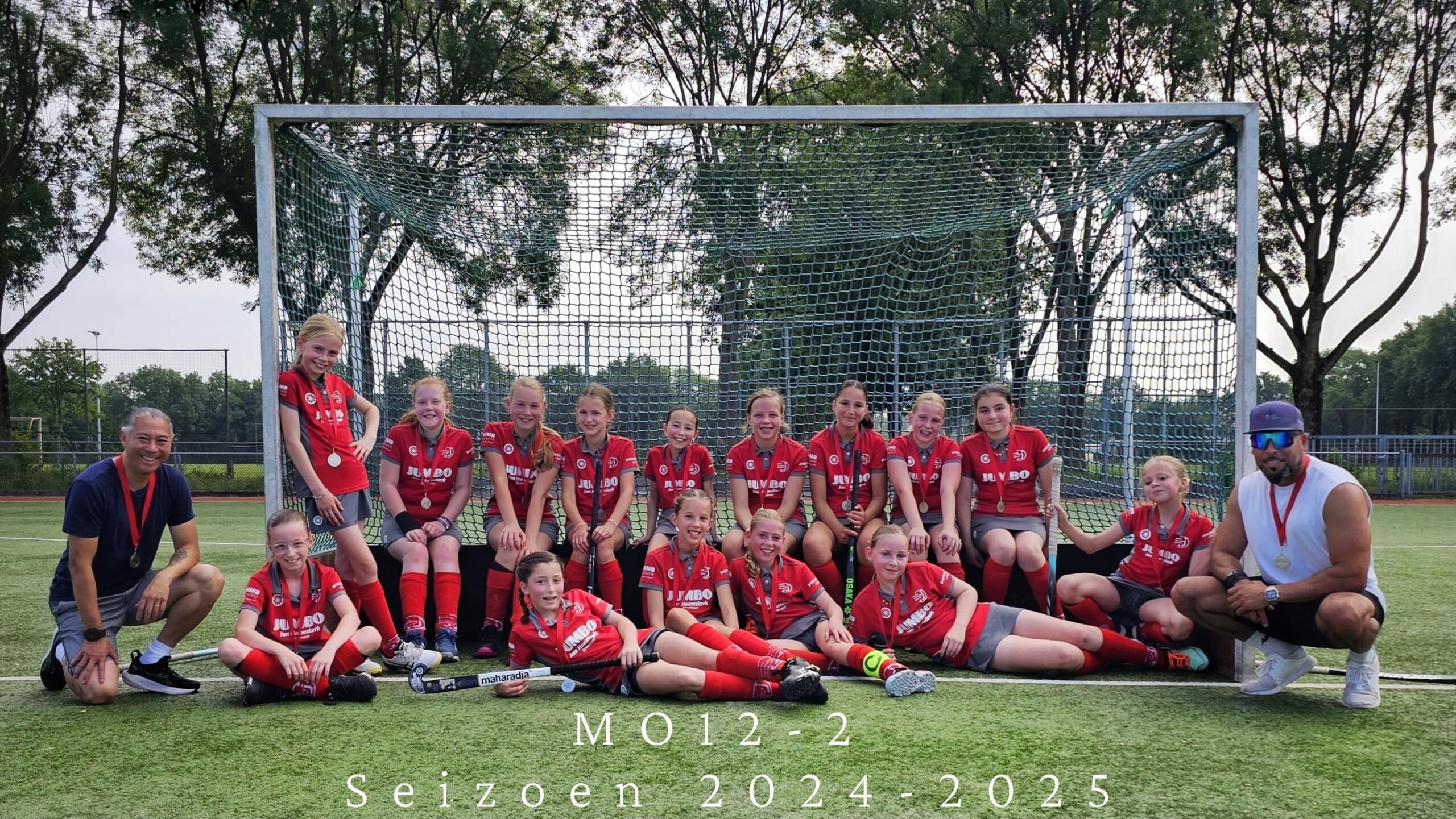 team mo12 2 einde seizoen